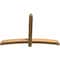 Ekena Millwork Bellingham Timber Gable Bracket, Western Red Cedar, 60"W x 40"H x 3 1/2"D x 3 1/2"F, 16/12 Pitch GBW060X40X0404BEL00SWR - alternate 4